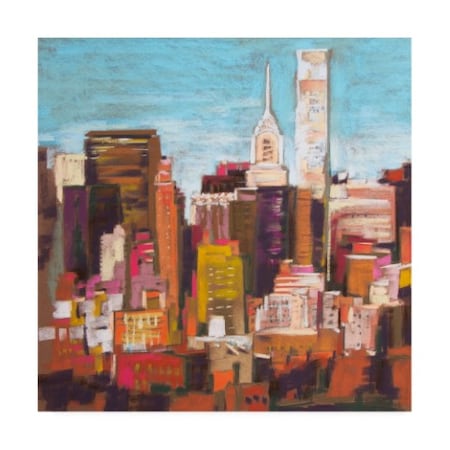 Jennifer Gardner 'City Color Iii' Canvas Art,35x35